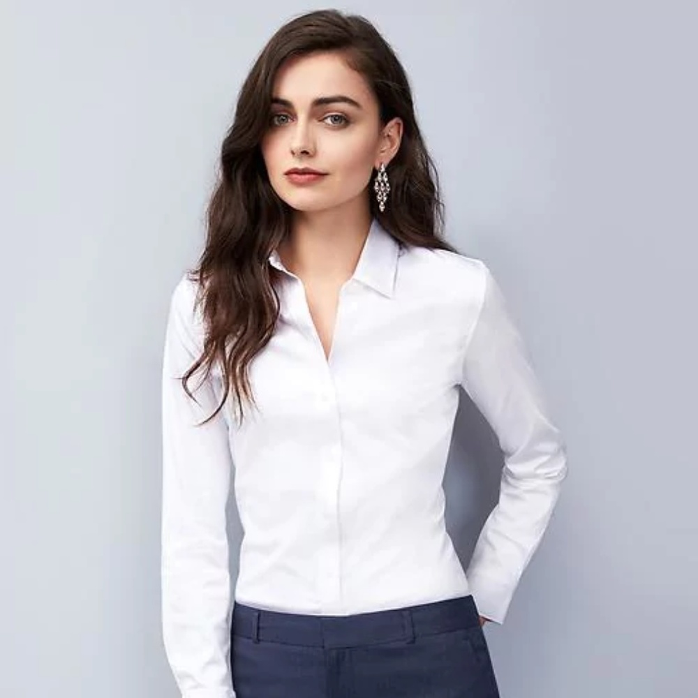 Banana Republic Non-Iron Fitted Button Down Shirt